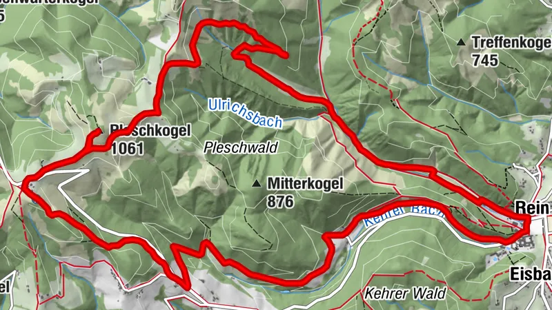Pleschwirt über Kogelleitenweg