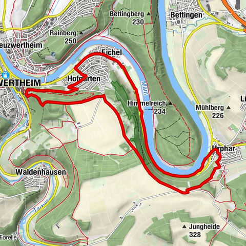 Wertheim - Urphar - Wertheim
