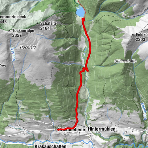 Krakauebene - Etrachlake