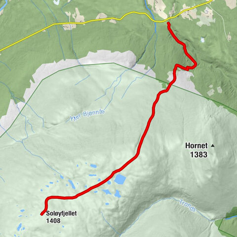 Oppdal - Soløyfjellet