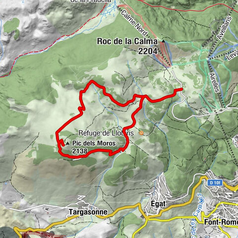 Font-Romeu-Odeillo-Via - Pic dels Moros