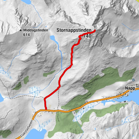 Vareidskaret - Stornappstinden
