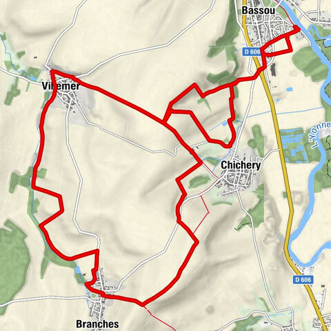 Chichery - Le Tertre - Église Saint-Pierre et Saint-Paul - Bassou