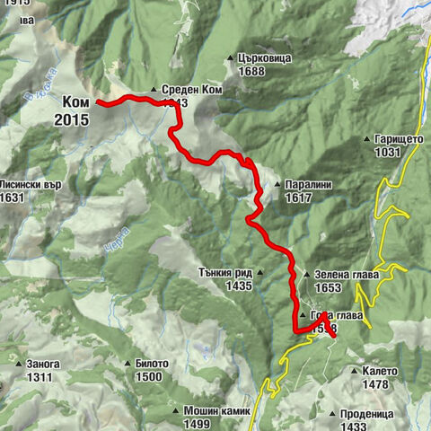 Петрохан - Ком