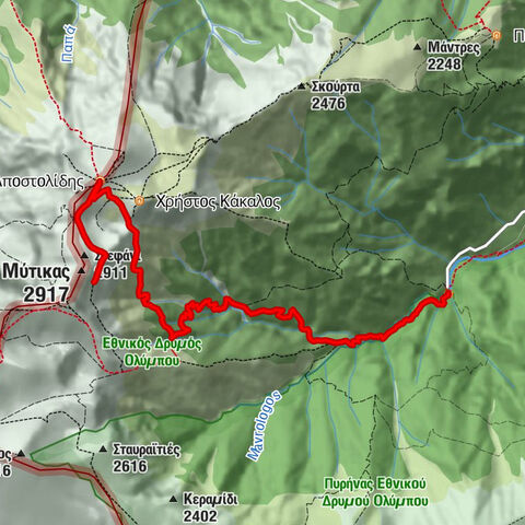 Prionia 1100 - Καταφύγιο Α' «Σπήλιος Αγαπητός» - Στεφάνι - Γιώσος Αποστολίδης