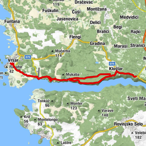 Vrsar - Sveti Mihovil - Kozarica - Mufoš