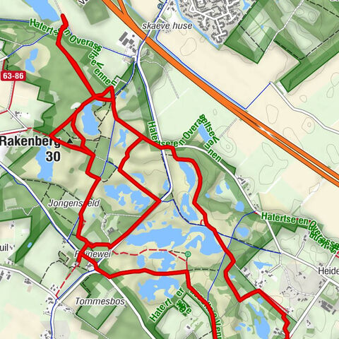 Sint Walrick - Rakenberg - Sint Walrickkapel - Overasselt