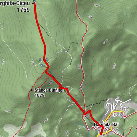 Harghita-Băi - Harghita-Ciceu