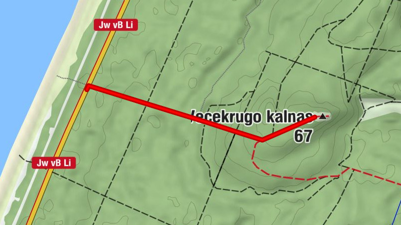 Neringa - Vecekrugo apžvalgos bokštelis