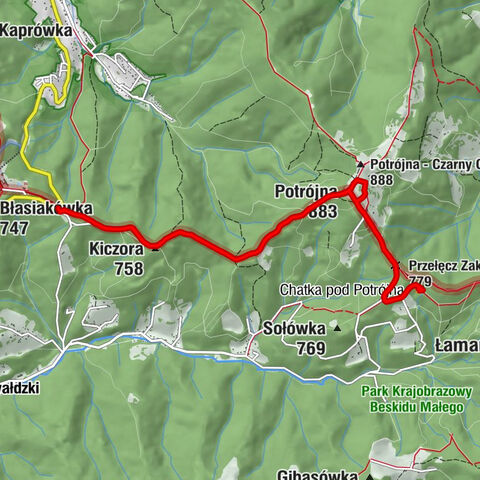Roczenka - Kiczora - Potrójna