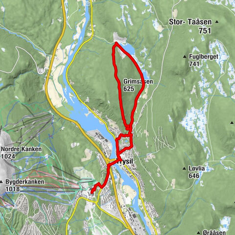 Trysil - Trysil kirke - Grimsåsen