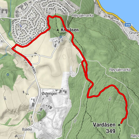 Åskollen - Knive - Vardåsen