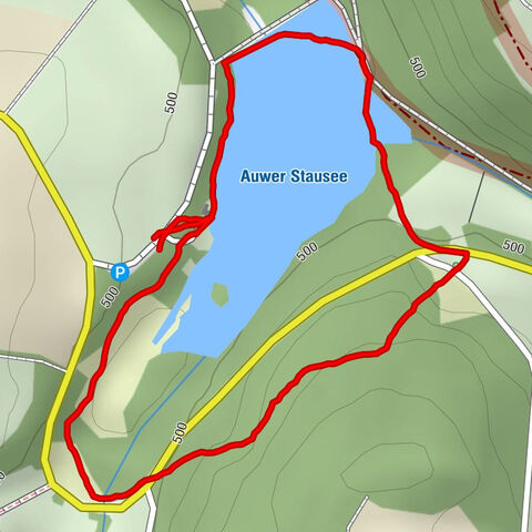 Stausee Auw bei Prüm