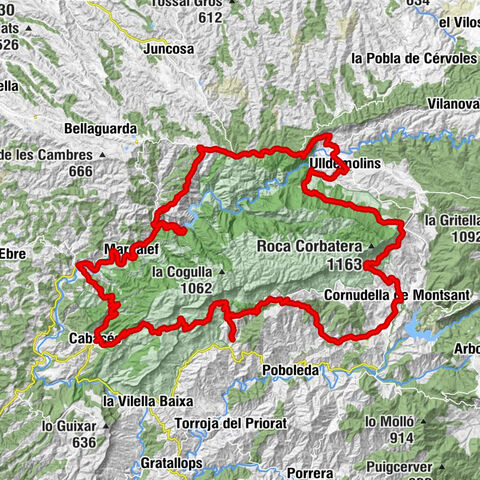 Escaladei - Refugi de la Morera de Montsant - Sant Joan del Codolar - Roca dels Lladres