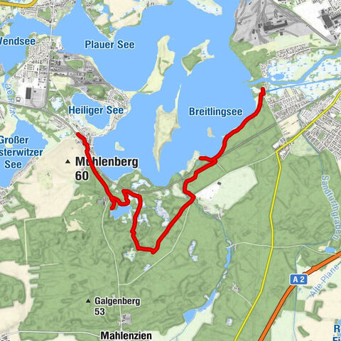 Kirchmöser - Malge – Gasthaus am See - Brandenburg an der Havel - Buhnenhaus