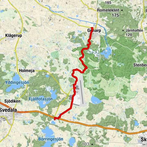 Byn - Håkanstorp - Kalthus - Genarp
