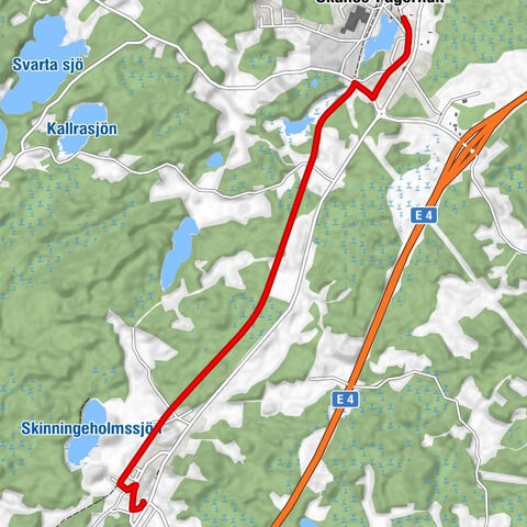 Värsjö småkyrka - Skånes Värsjö - Skinningeholm - Skånes-Fagerhult