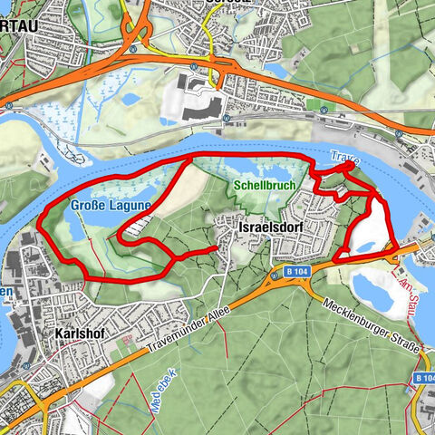 Karlshof / Israelsdorf / Gothmund - Gothmund - Aussichsplattform Lagunenblick