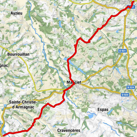 Cité du Midour - A Lasserre - A Robert - Eauze