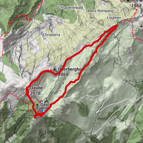 Schynige Platte - Daube - Gumihorn