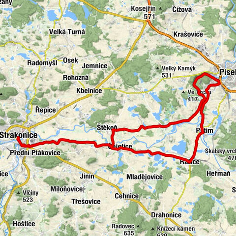 Strakonice - svatá Markéta - svatý Vojtěch - Strakonice I