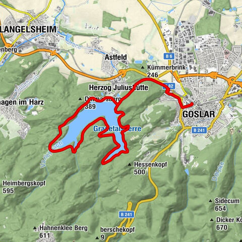 Goslar - Steinberg - Herzog Juliushütte - Am Hickory