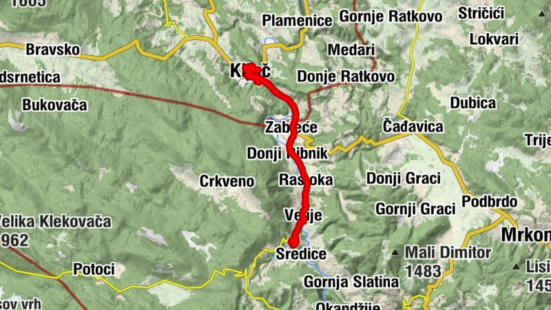 Lovac - Kula - Ključ - Горњи Рибник
