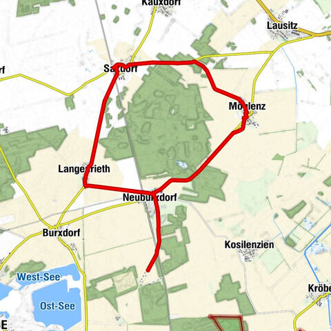 Möglenz - Dorfkirche - Kirche Saxdorf