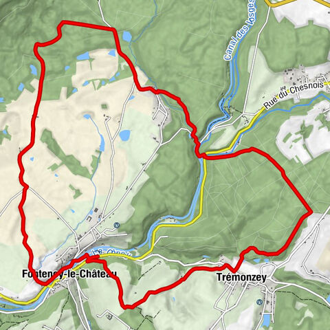 Le Potet - Bas des Fontennelles - Trémonzey - Fontenoy-le-Château