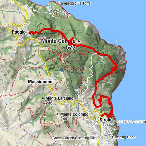 Osteria del Poggio - Bar Conero da Parò - Chiesa di San Pietro al Conero - Sirolo