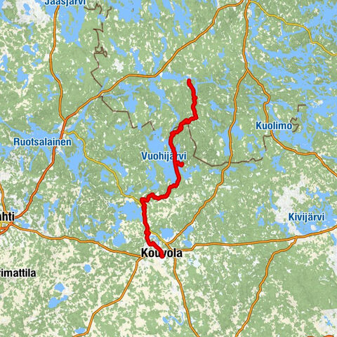 Kouvola - Kuusankoski - Voikkaan Saalem-seurakunta - Mäntyharju