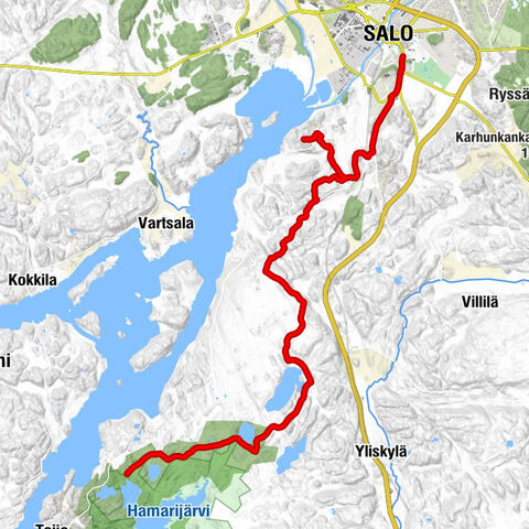 Salo - Alhaisi - Kaukvuori