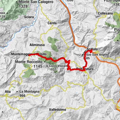 Scillato - Chiesa di Maria Santissima della Catena - Cozzo Tarateo - Montemaggiore Belsito