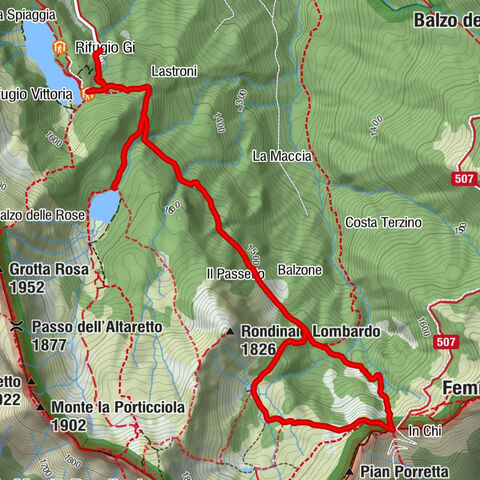 Il Cacciatore - Rifugio Vittoria - Fonte Ricca