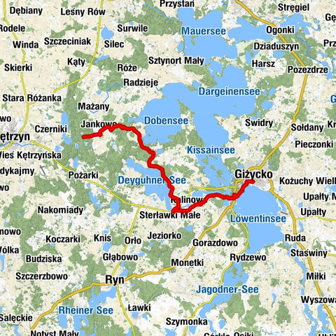 Giżycko - Niegocin - Kościół Ewangelicko-Augsburski - Gierłoż