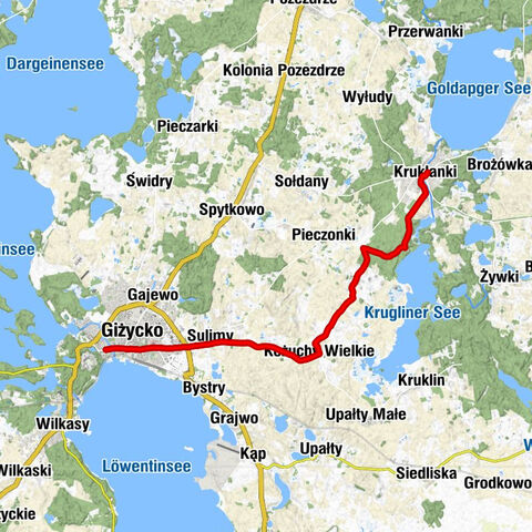 Kruklanki - Giżycko - Kościół Ewangelicko-Augsburski - Kościół pw. Ducha Świętego