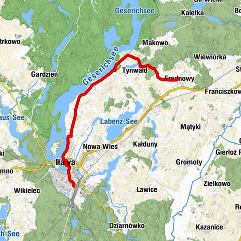 Kościół pw. Trójcy Przenajświętszej - Frednowy - Iława