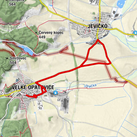 Velké Opatovice - Jevíčko