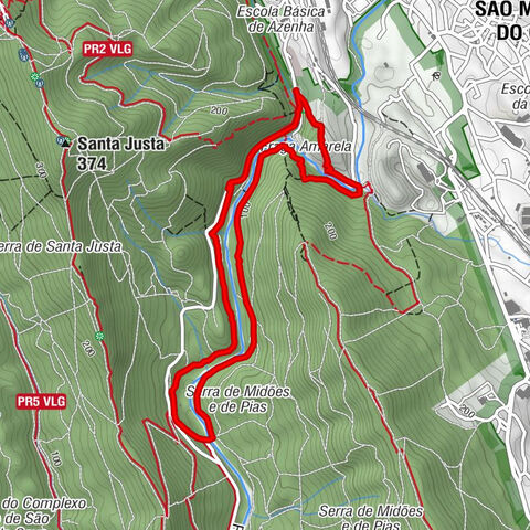 Valongo - São Martinho do Campo - Couce - Rio Ferreira e Rio Simão