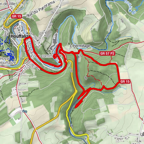 Houffalize - Chapelle Notre-Dame de Lourdes - L'hermitage - La Petite Brasserie