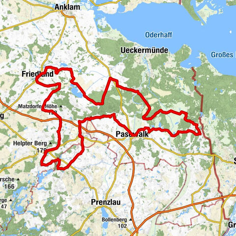 St. Otto - St.Marien - Dorfkirche Rattey - Pasewalk