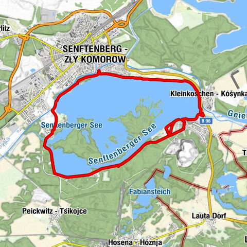 Senftenberg - Zły Komorow - il Massimo - Einkehr "Am alten Wehr" - Restaurant "Seestern"