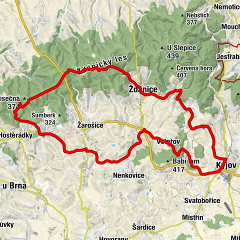 Kyjov - Moravský šenk - Kaple sv. Jana Pavla II - svatého Cyrila a Metoděje