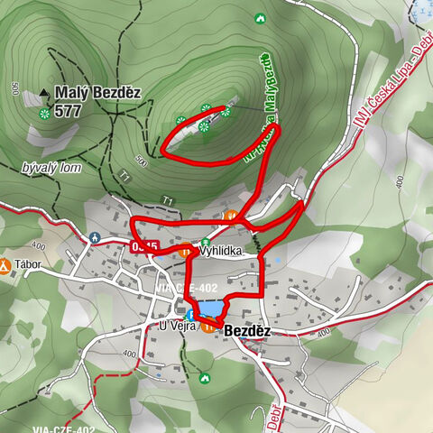 U Vejra - Bezděz - Vyhlídka