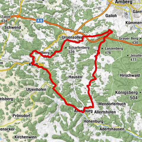 Kultour im Naturpark Hirschwald