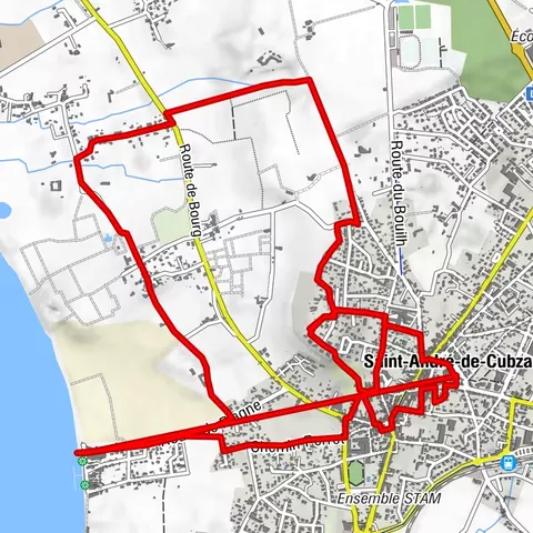 Boucle de Montalon, Saint-André-de-Cubzac