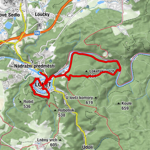 Loket - svatý Václav - svatá Anna
