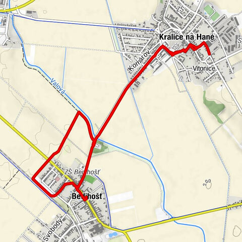 Bedihošť - Kralice na Hané