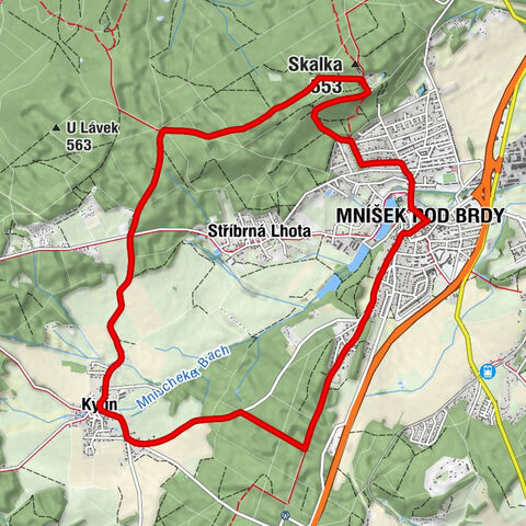 Mníšek pod Brdy - svatá Maří Magdaléna - Skalka - Pivovar Kytín