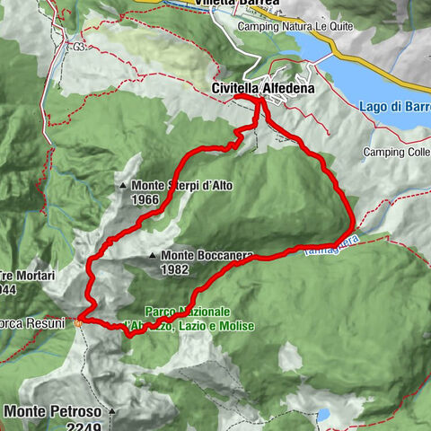 Civitella Alfedena - Forca Resuni